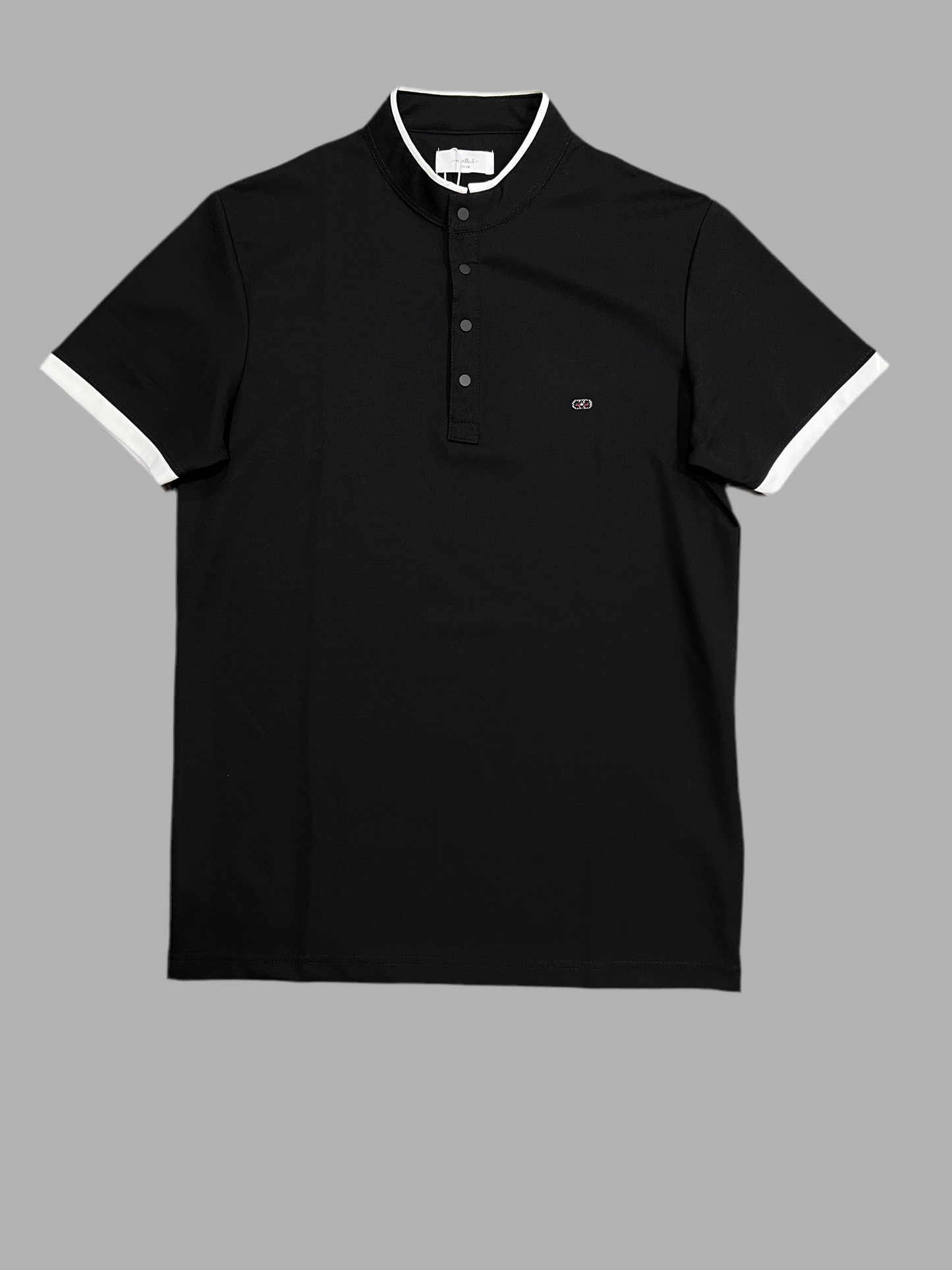 Men Mandarin Collar T-Shirt |