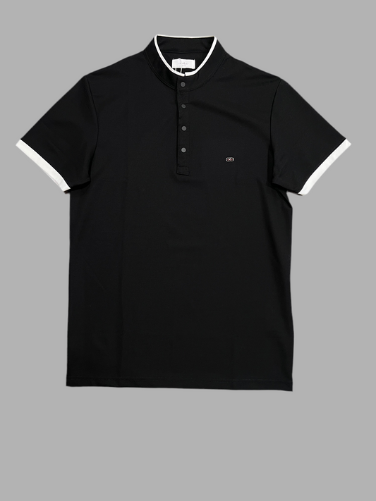 Men Mandarin Collar T-Shirt |