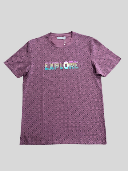 Explore Maroon T-shirt