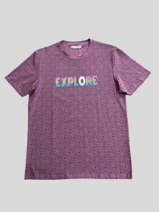 Explore Maroon T-shirt