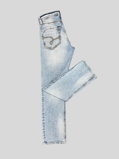 Men Light Blue Regular Fit Jeans