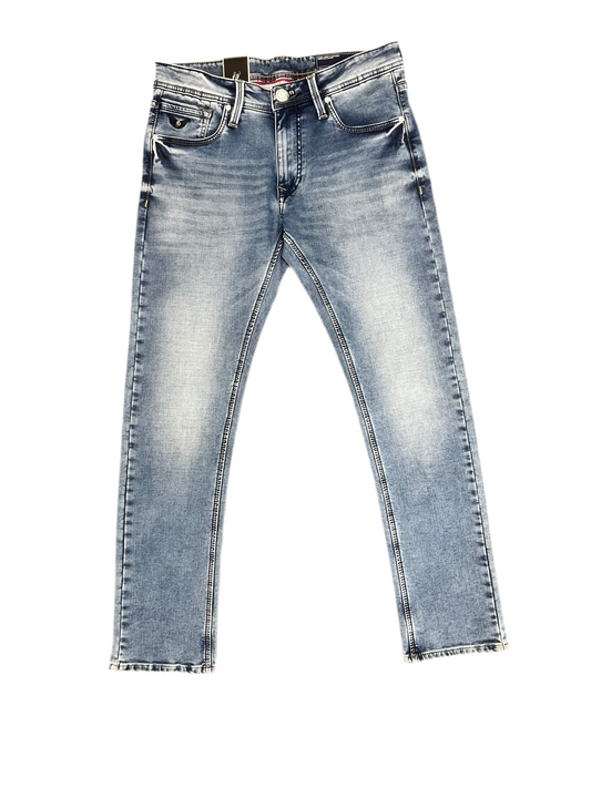 Men Blue Regular Fit Casual Jeans