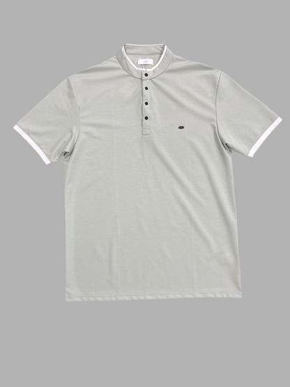 Men Mandarin Collar T-Shirt |