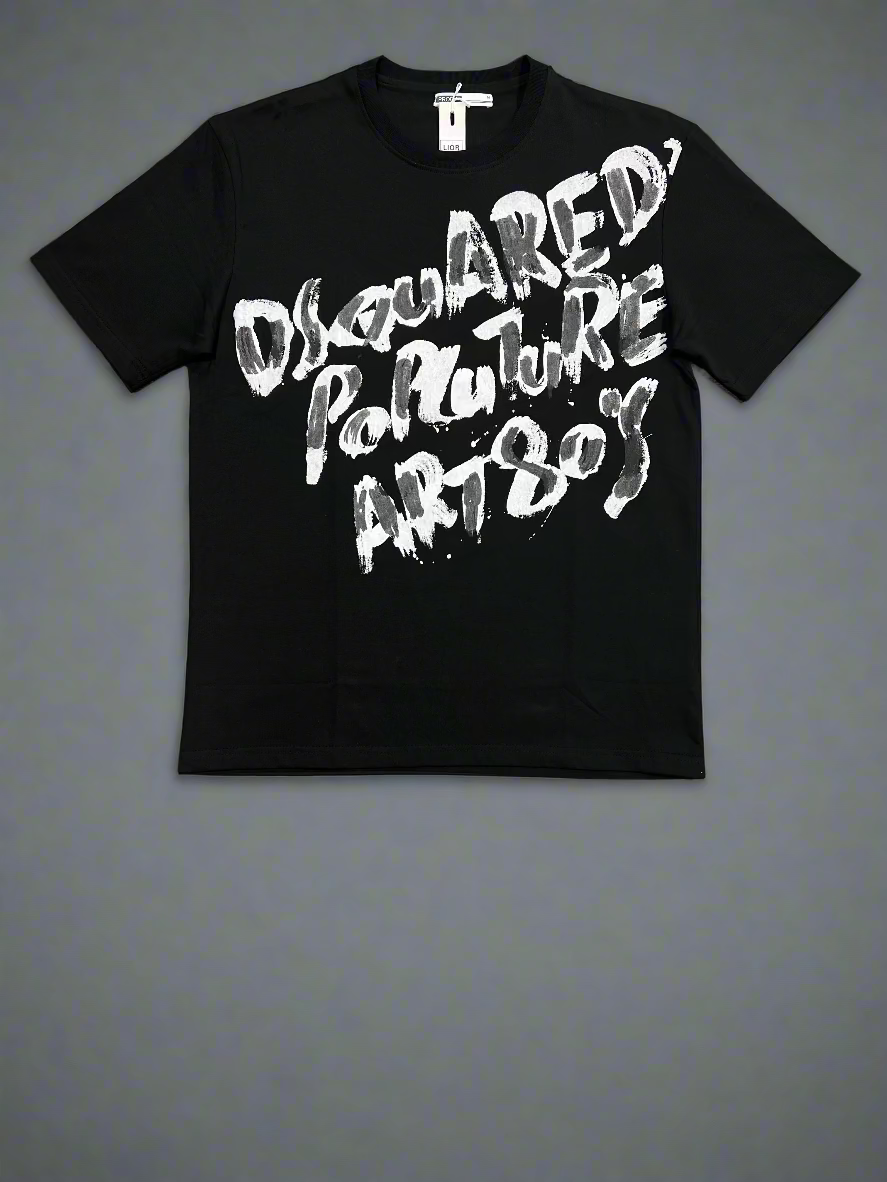 Black T-Shirt | Quote written